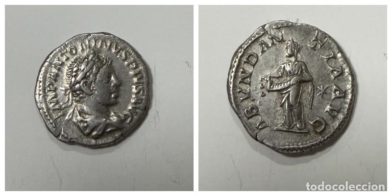 Monedas Imperio romano: DENARIO DE HELIOGABALO 218-222 D.C. VER FOTOS