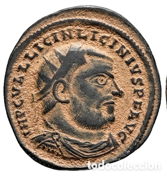 Monedas Imperio romano: Moneda Romana LICINIO I. Follis Antioquia (321-323 d.C)