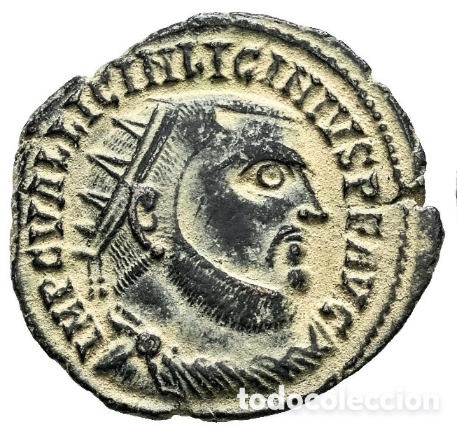 Monedas Imperio romano: Moneda Romana LICINIO I. Follis Alejandr&iacute;a (321-324 d.C)