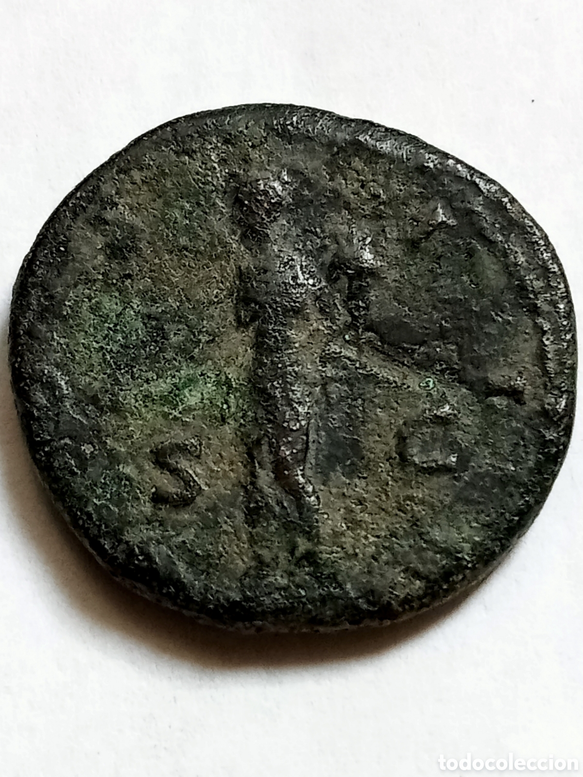 Monedas Imperio romano: ADRIANO - SIGLO III - DUPONDIO - Foto 2