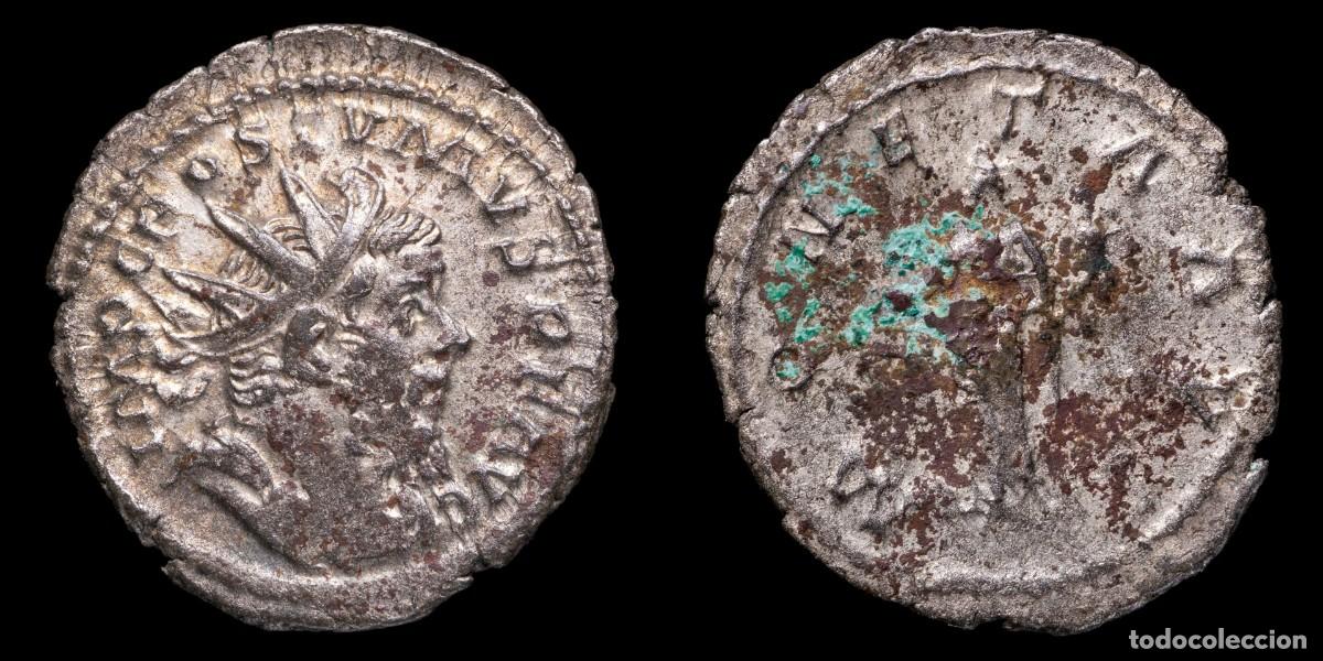 Monedas Imperio romano: Postumus Antoninianus - MONETA AVG - 23 mm / 3,24 gr.