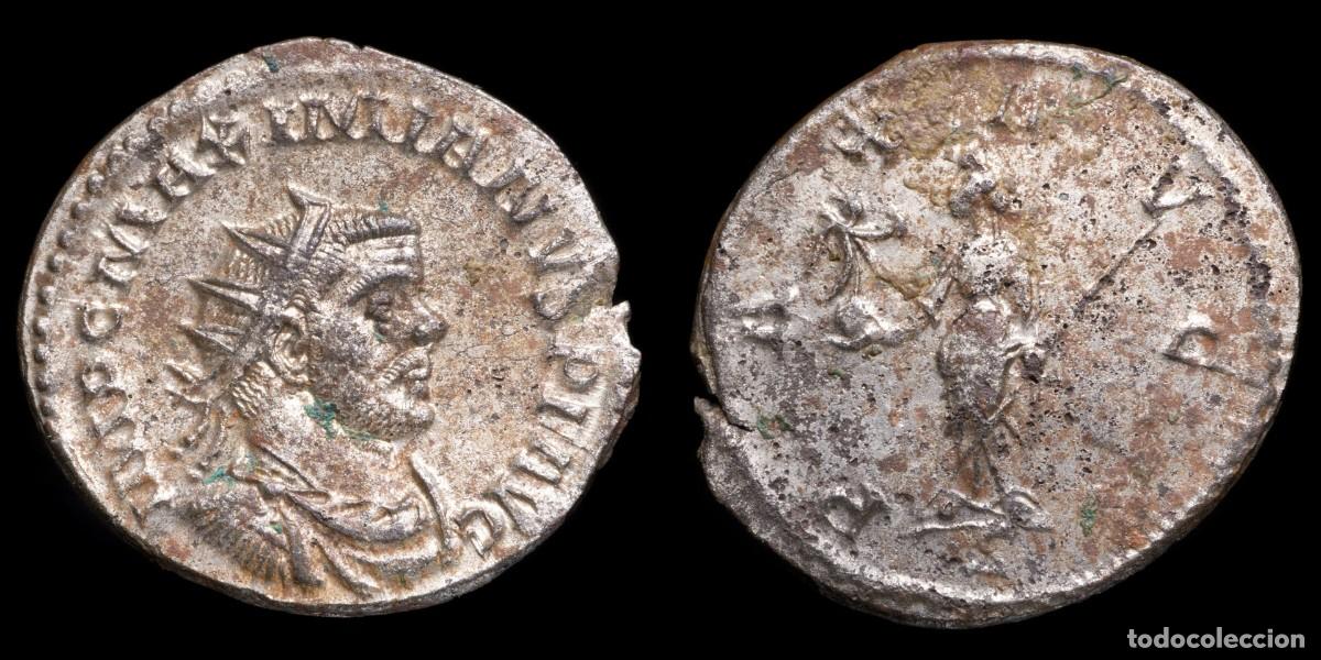 Monedas Imperio romano: Maximianus Herculius - PAX AVGG, Lugdunum - 23 mm / 3,65 gr.