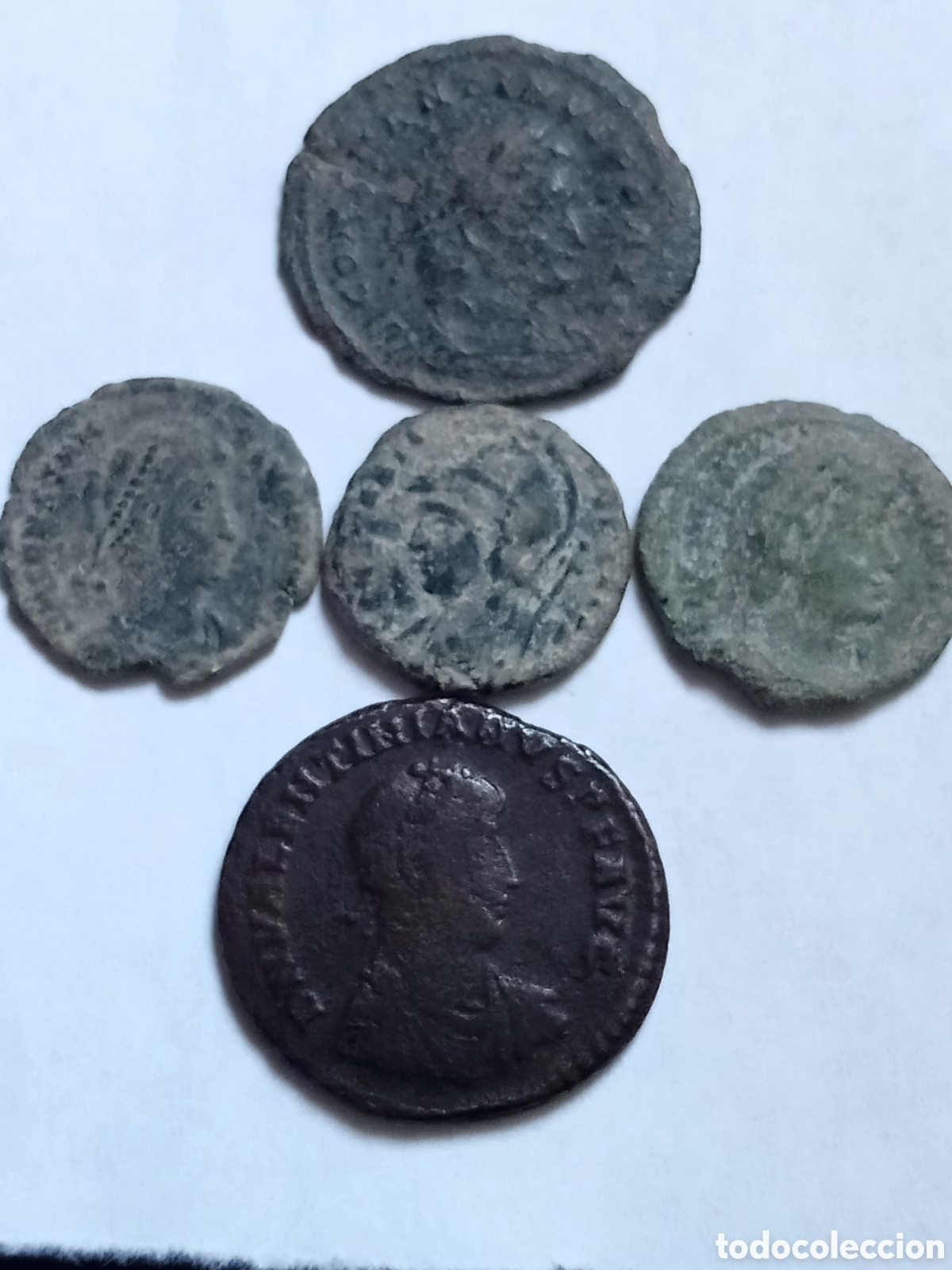 Monedas Imperio romano: 5 BAJO IMP. - SIGLO IV - CENTIONALES