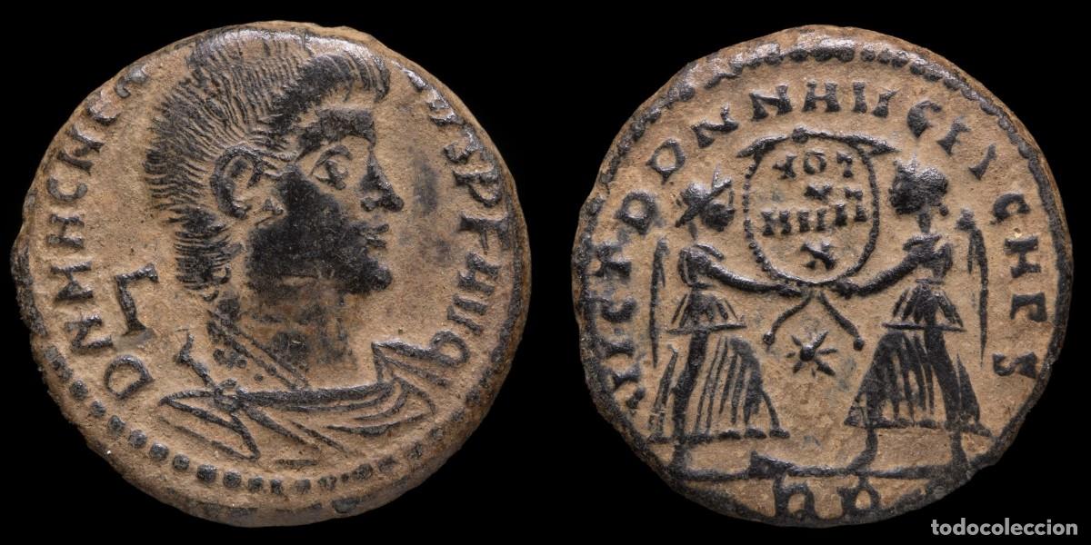 Monedas Imperio romano: Magnentius Maiorina - VICT DD NN AVG ET CAES, Rome - 20 mm / 4,70 gr.