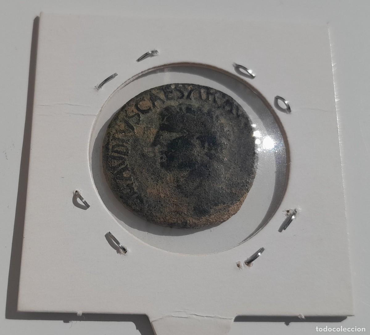 Monedas Imperio romano: AS DE CLAUDIO. SIGLO I DC