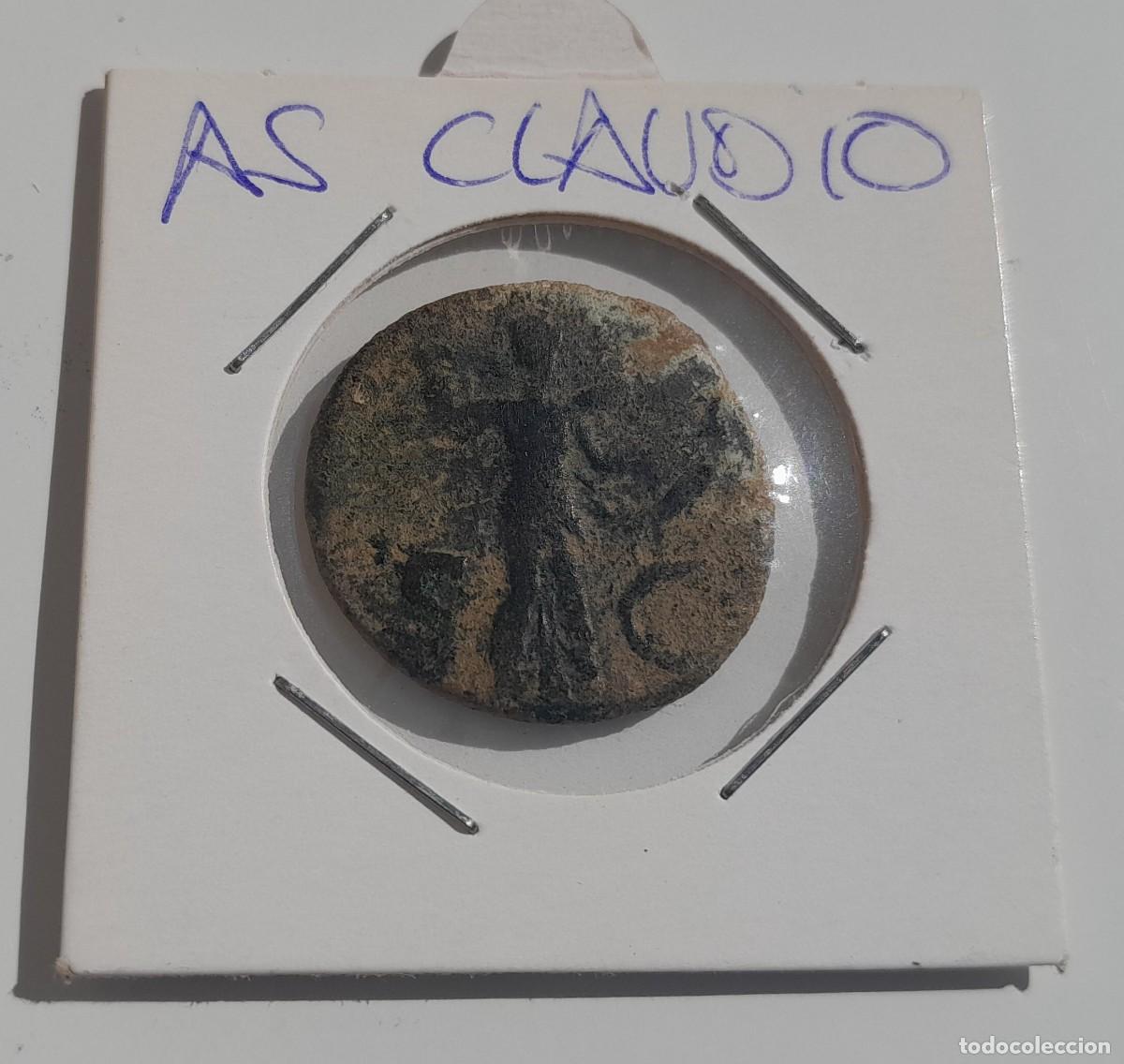 Monedas Imperio romano: AS DE CLAUDIO. MINERVA . SIGLO I DC - Foto 2