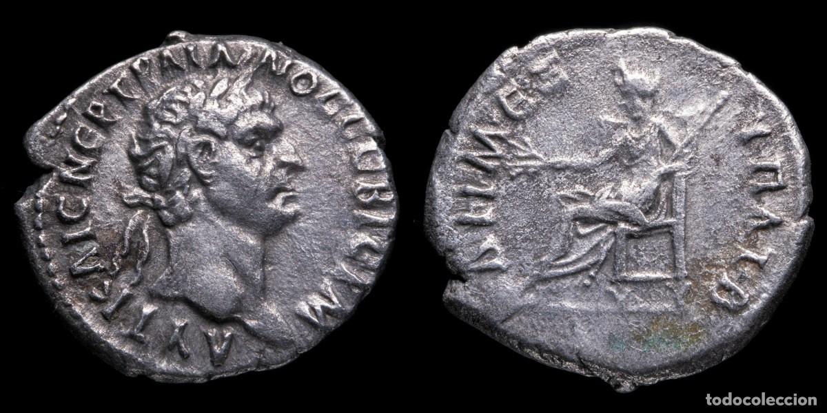 Monedas Imperio romano: Trajan Silver Drachm, Lydie - 19 mm / 3,20 gr. - Foto 1