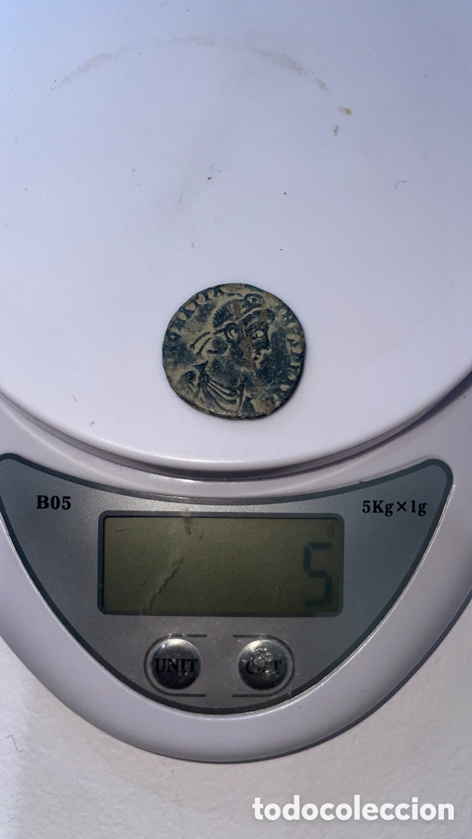 Monedas Imperio romano: Maiorina AE2 Bajo Imperio - Foto 4