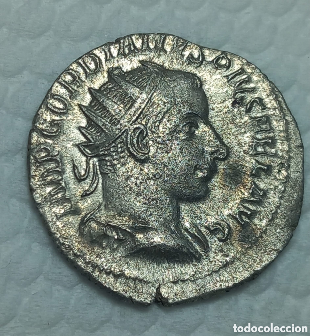 Monedas Imperio romano: Gordian III, 238-244 AD. AR, Antoninianus. 3.37 g 22.57 mm. Rome.