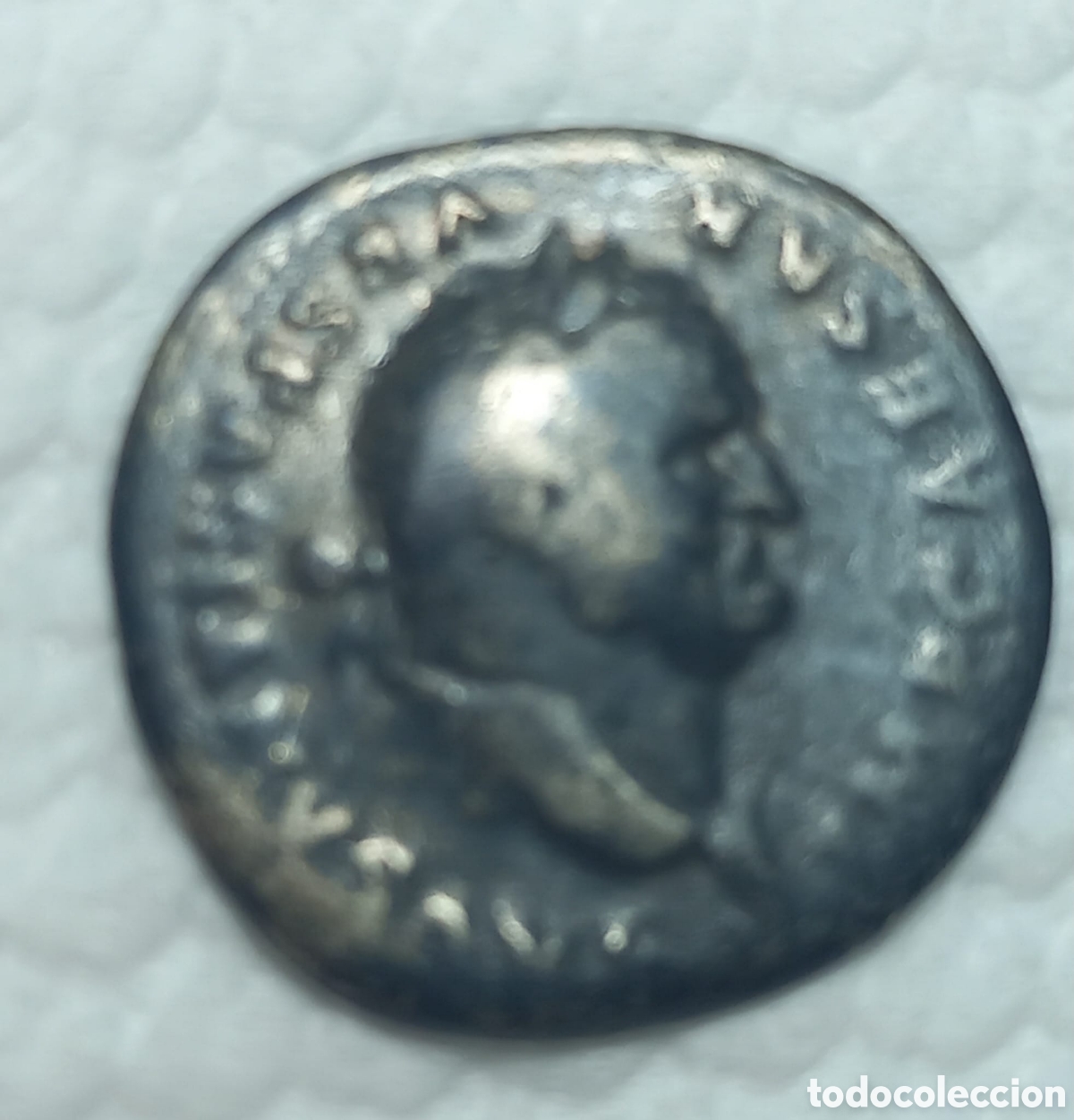 Monedas Imperio romano: Vespasian, AD 69-79. AR, Denarius. 2.94 g 19.23 mm. Rome. EN MCB