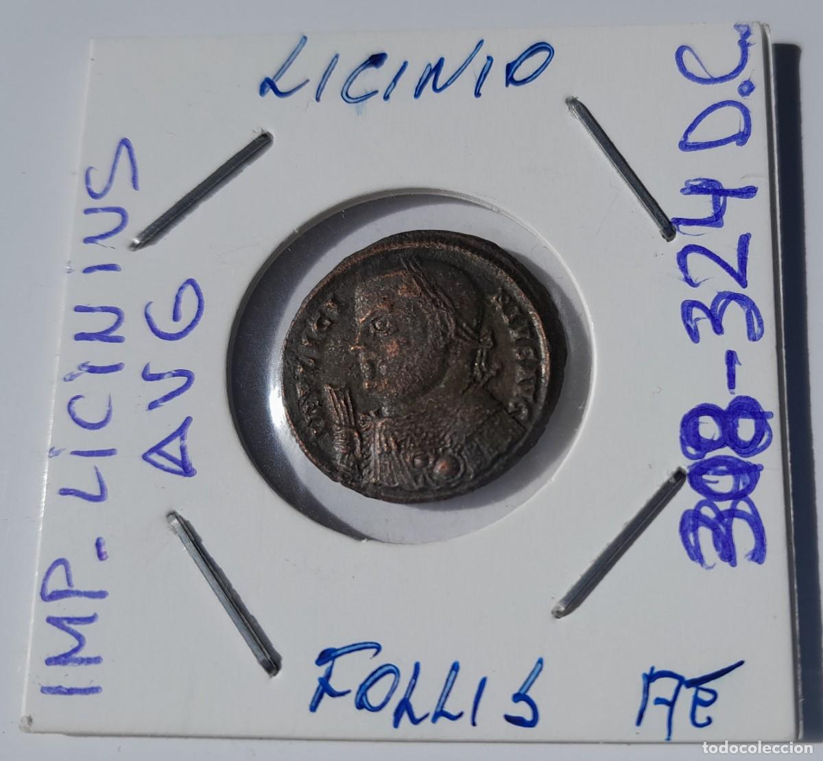 Monedas Imperio romano: LICINIO. FOLLIS 308-324 DC