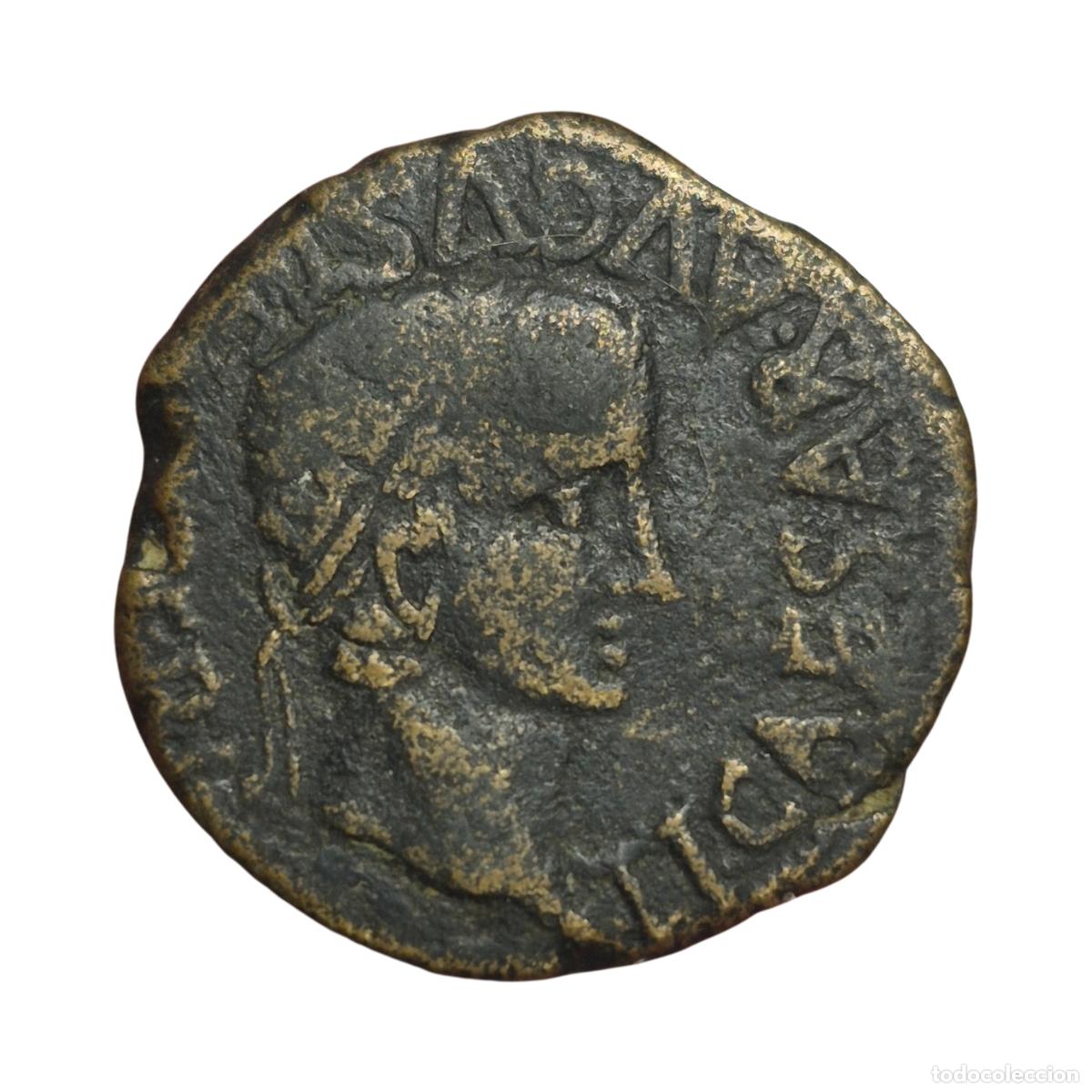 Monedas Imperio romano: NT/ AS TIBERIO TURIASO (A1810)