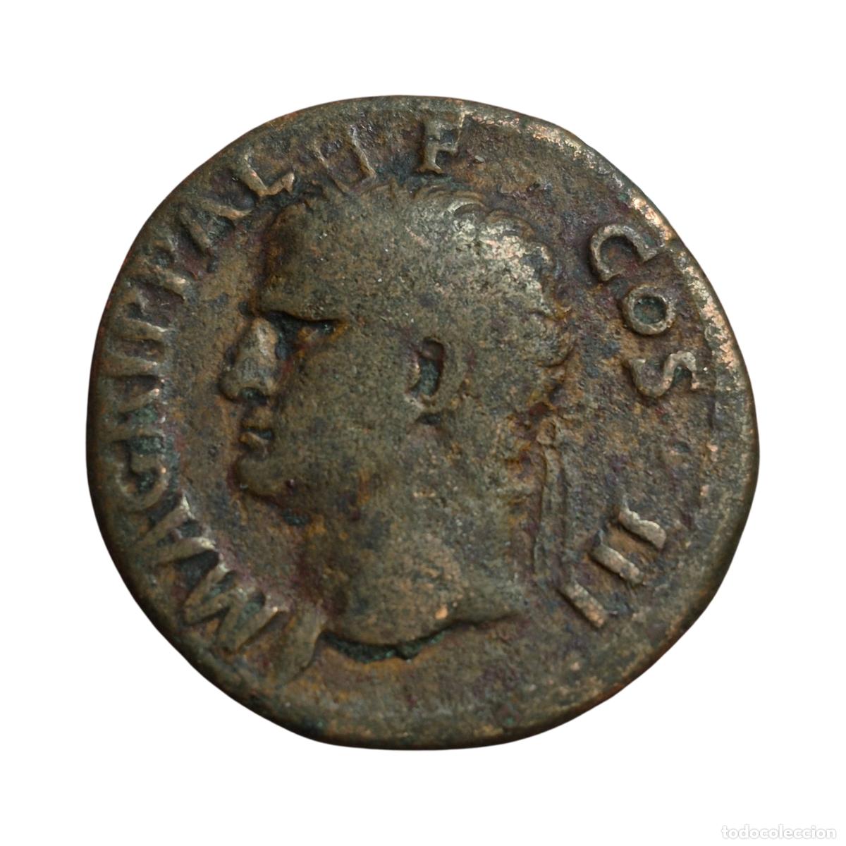 Monedas Imperio romano: NT/ AS AGRIPA REV. NEPTUNO (A1805)