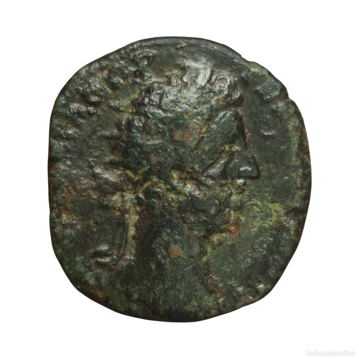 Monedas Imperio romano: NT/ DUPONDIO C&Oacute;MODO REV. FORTUNA (A1807)