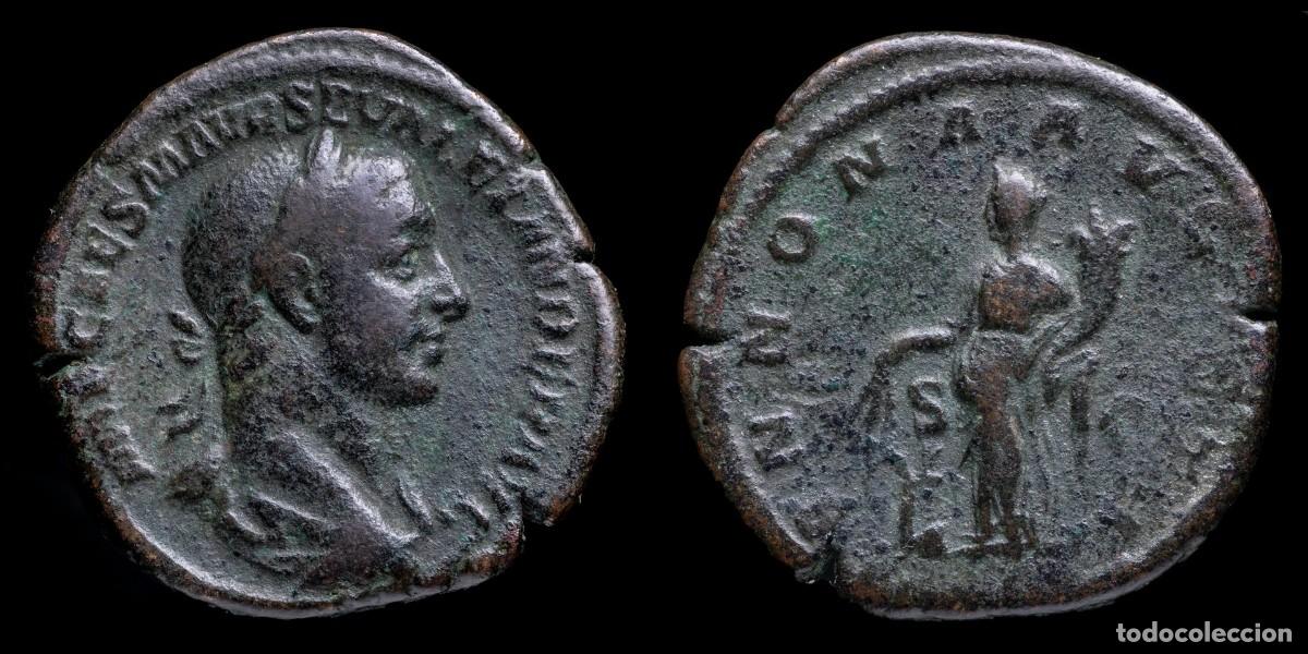 Monedas Imperio romano: Severus Alexander - ANNONA AVGVSTI SC - 31 mm / 21,48 gr.
