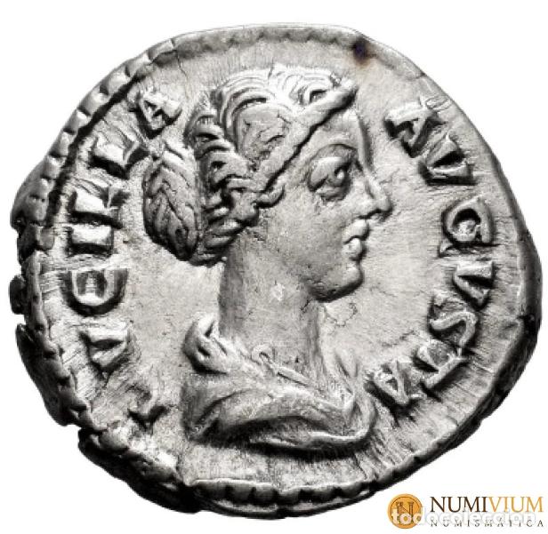 Monedas Imperio romano: Lucilla. Denario. 164-169 d.C. Roma. (Ric-765). Escasa