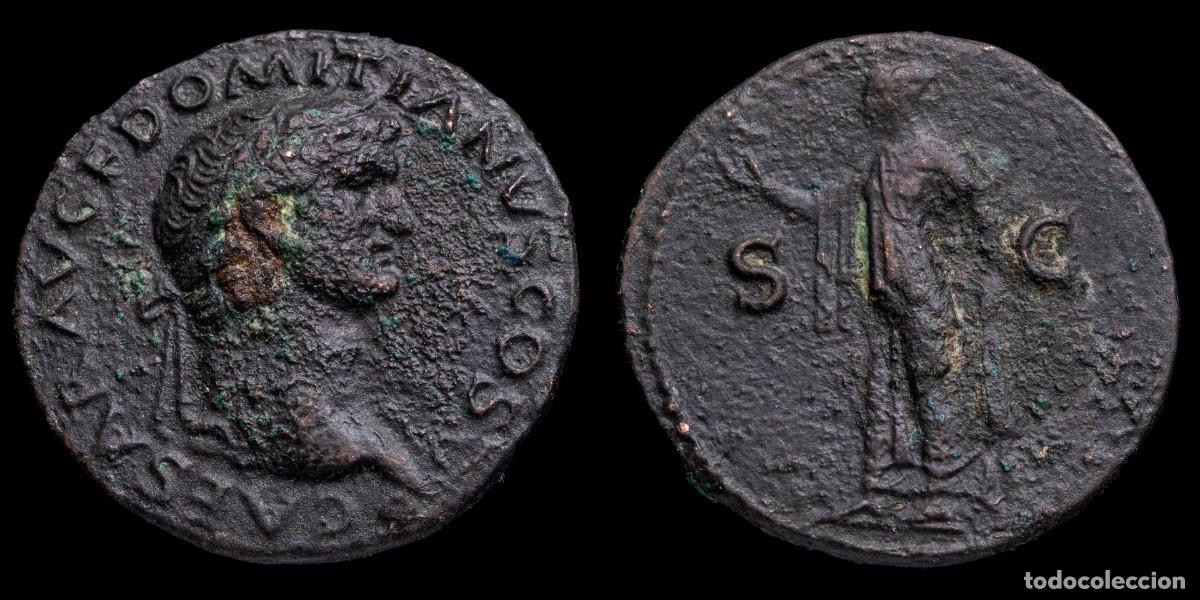 Monedas Imperio romano: Domitian As - SPES SC - 27 mm / 8,49 gr.