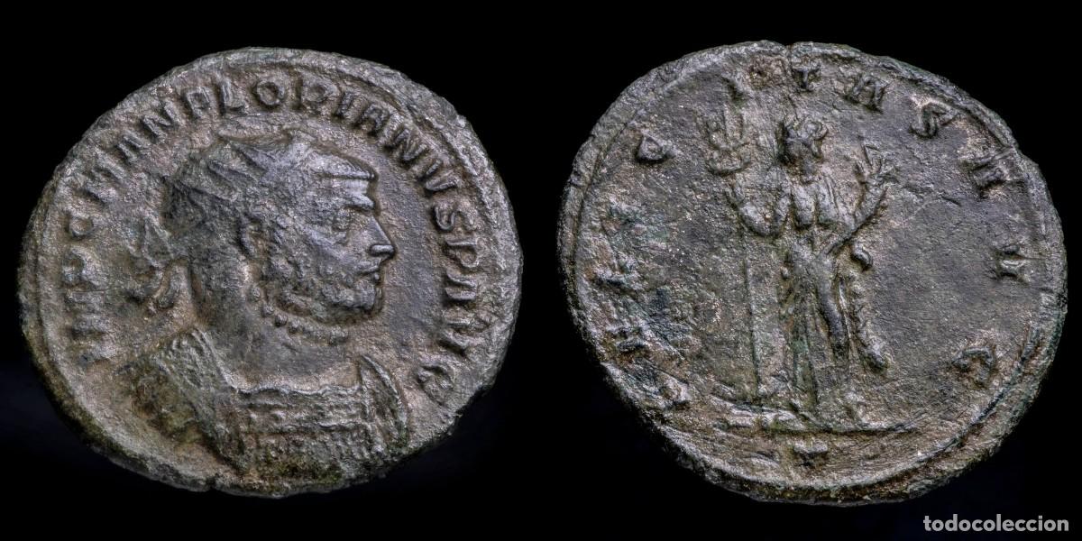 Monedas Imperio romano: Florianus Antoninianus - FELICITAS AVG, Siscia - 23 mm / 3,39 gr.