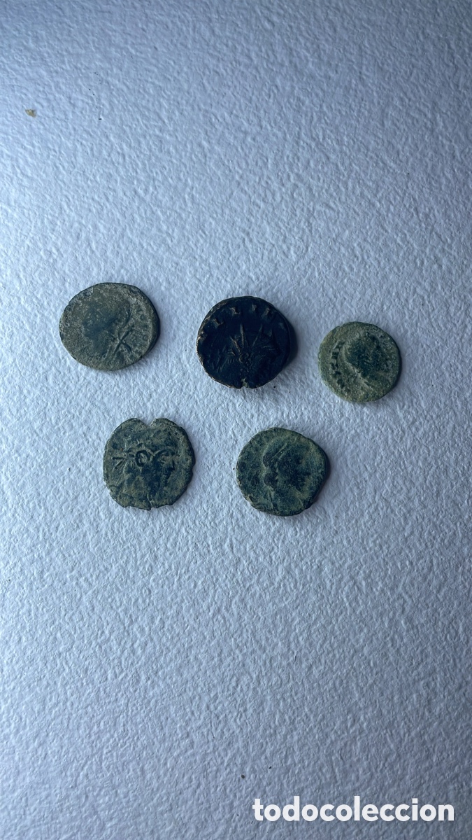 Monedas Imperio romano: Lote de 5 Monedas Romanas de Bronce