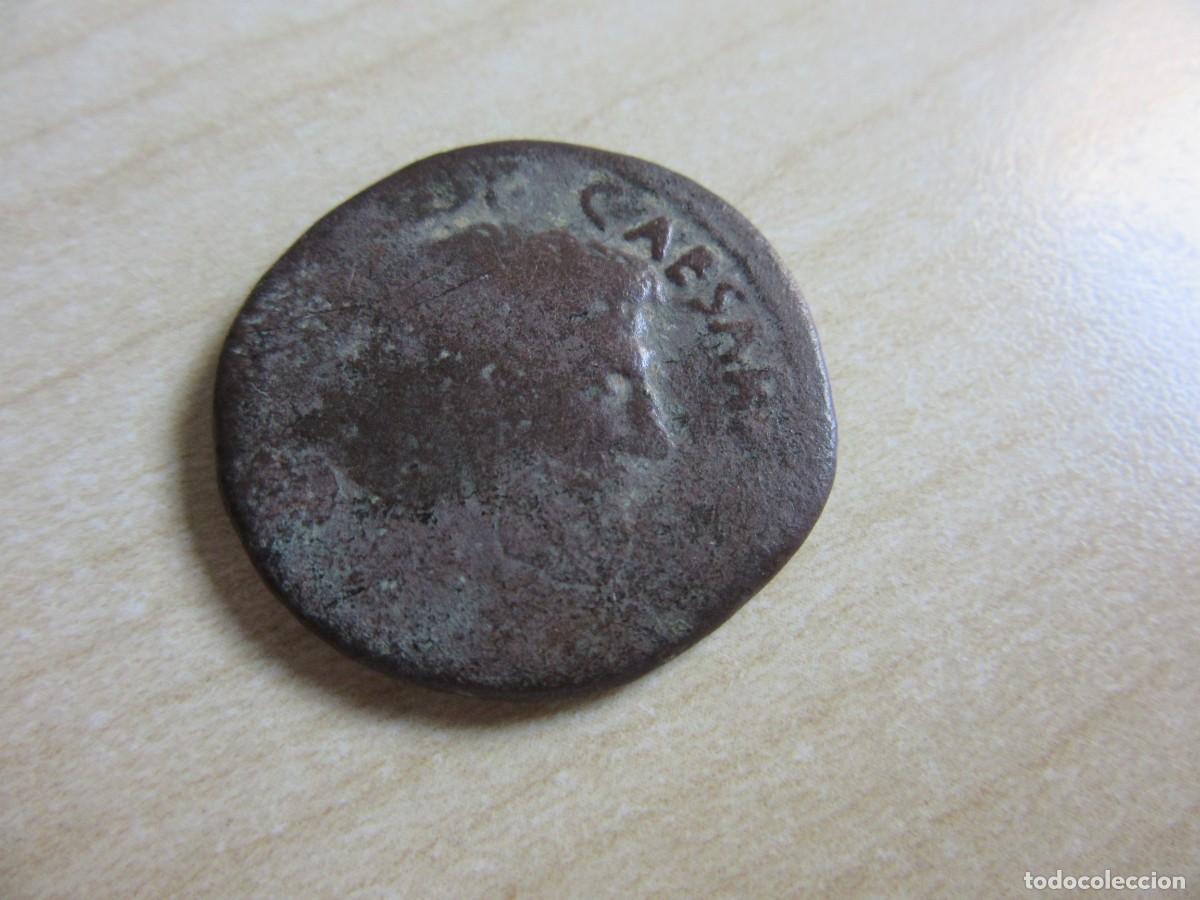 M&uuml;nzen R&ouml;misches Reich: As de Augusto (27 AC-14 DC) Medidas 27 cm Peso 9,7 gr