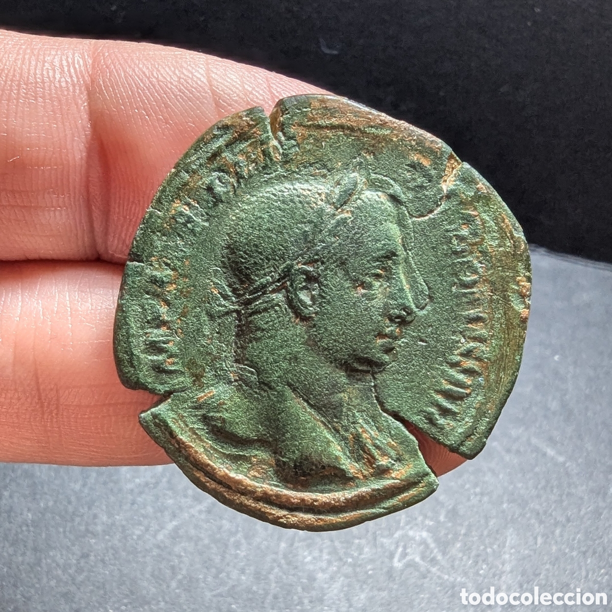 Monedas Imperio romano: Sestercio Alejandro Severo 230 d.C. Roma - Foto 1