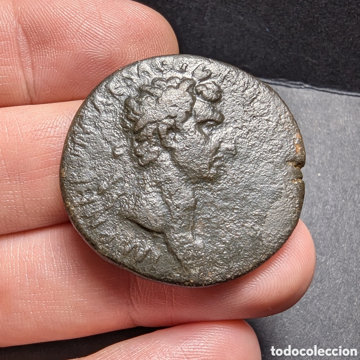 Monedas Imperio romano: Sestercio Nerva 97 d.C.