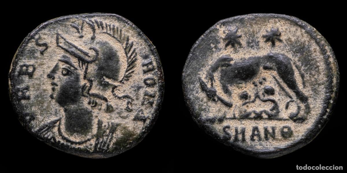 Monedas Imperio romano: Constantine I Commemorative Series - VRBS ROMA, Antiochia - 17 mm / 3,02 gr.