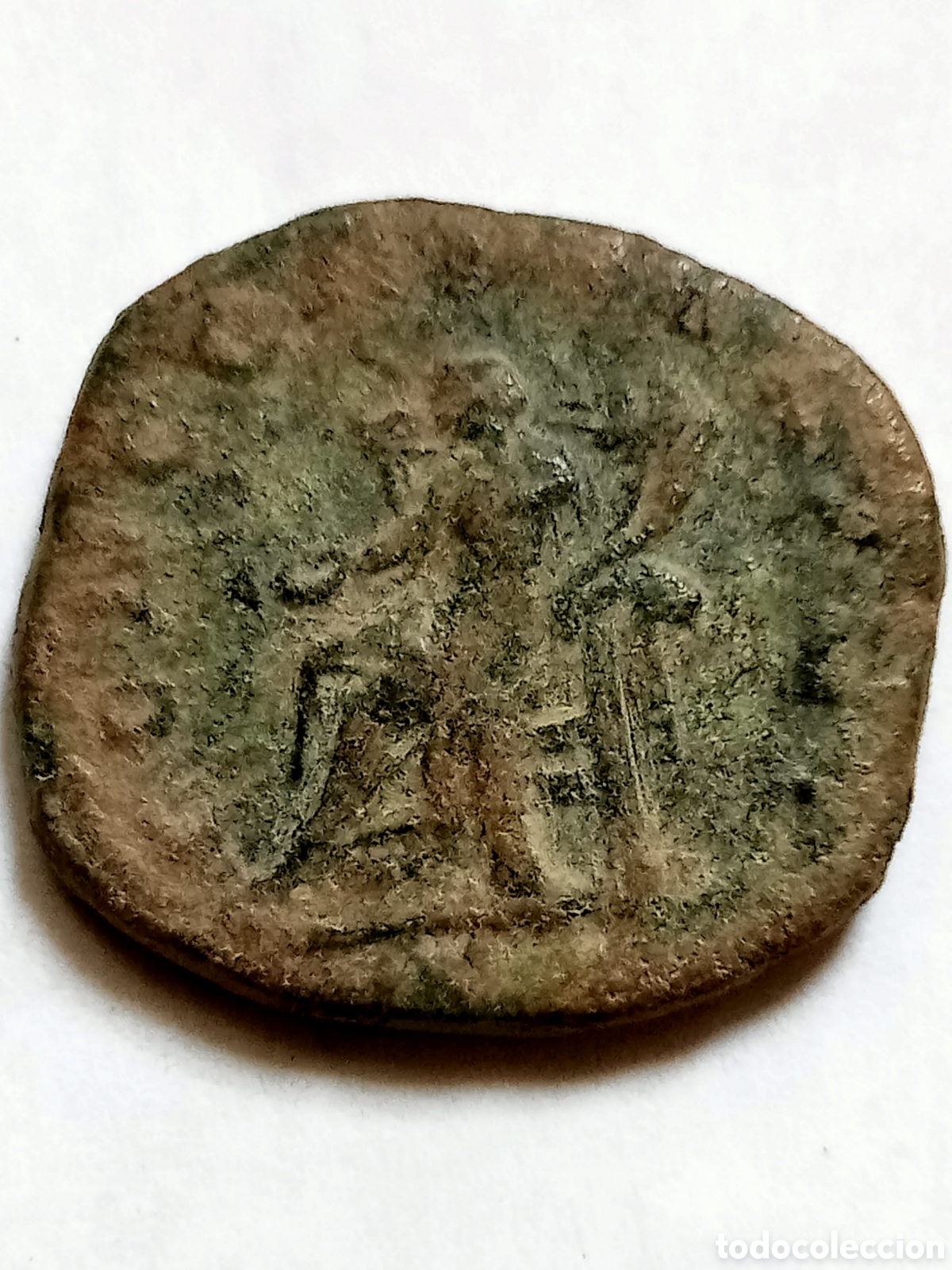 Monedas Imperio romano: VOLUSIANO - SIGLO III - SESTERCIO - Foto 2