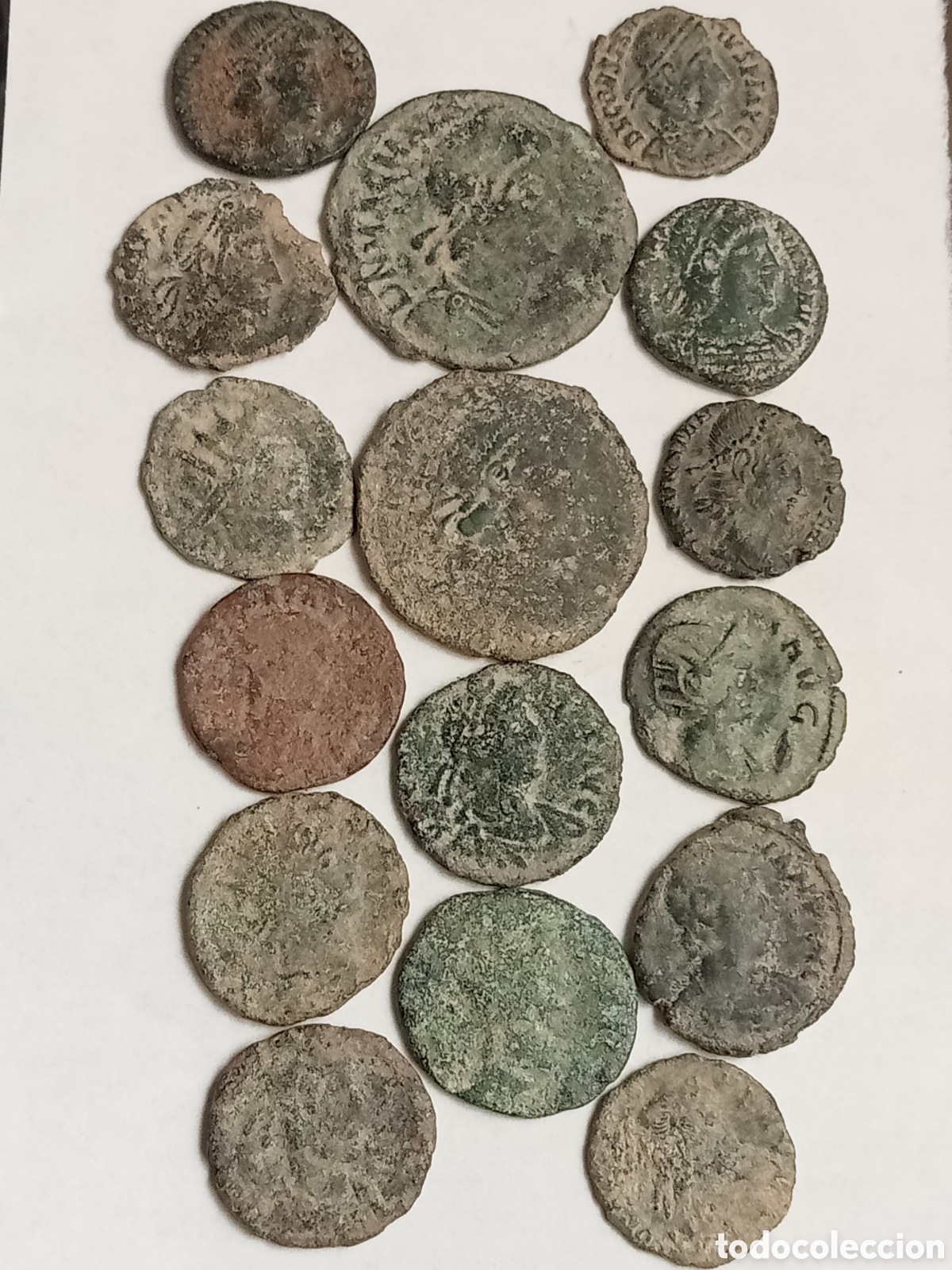 Monedas Imperio romano: 15 BAJO IMP - SIGLO IV - CENTIONALES