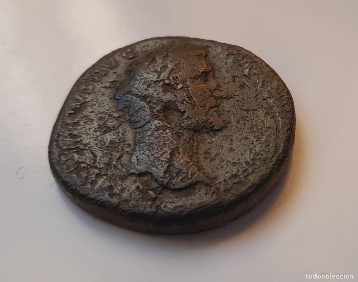 Monedas Imperio romano: SESTERCIO ANTONINO PIO. 138-161 DC