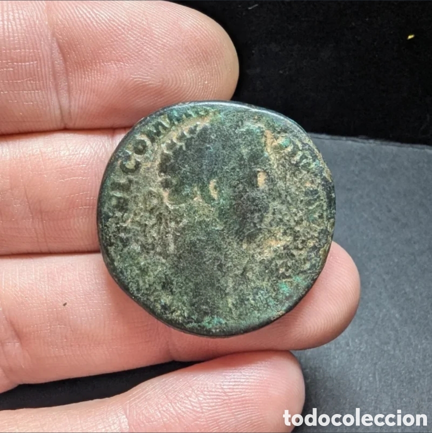 Monedas Imperio romano: Sestercio Comodo 179 d.C. &rdquo;Minerva&rdquo;