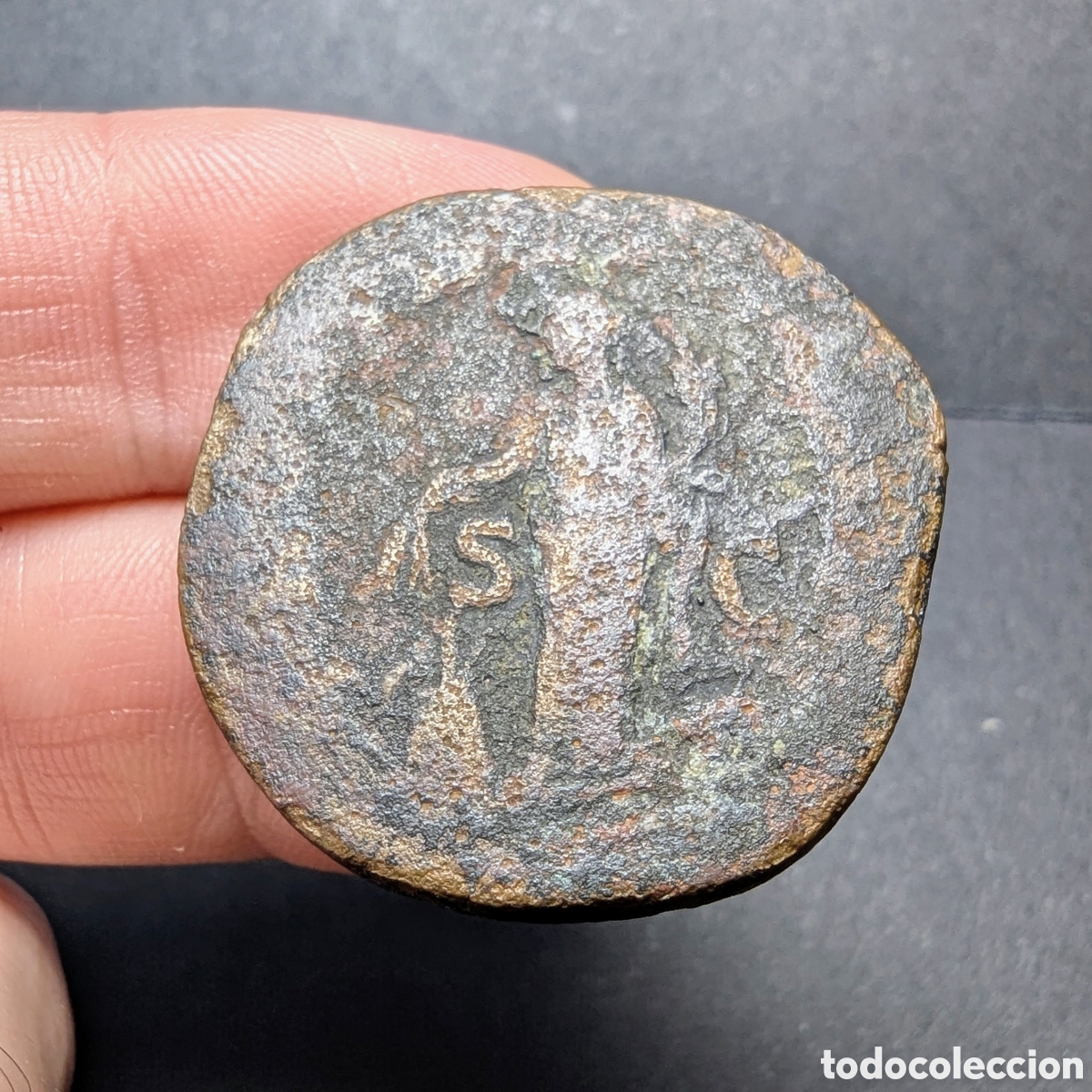 Monedas Imperio romano: Sestercio Alejandro Severo 231-235 d.C. &rdquo;Providentia&rdquo; - Foto 2