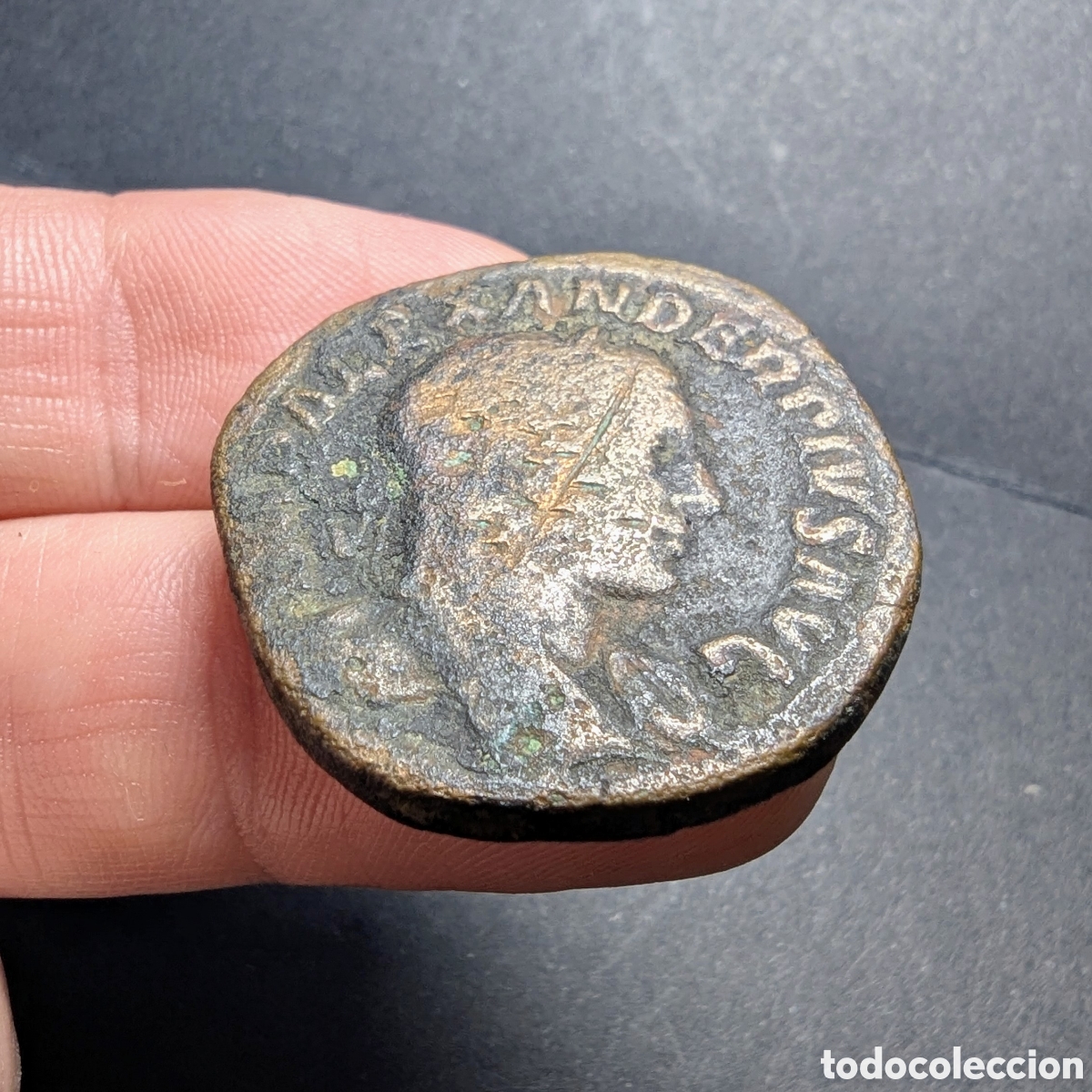 Monedas Imperio romano: Sestercio Alejandro Severo 231-235 d.C. &rdquo;Providentia&rdquo; - Foto 3