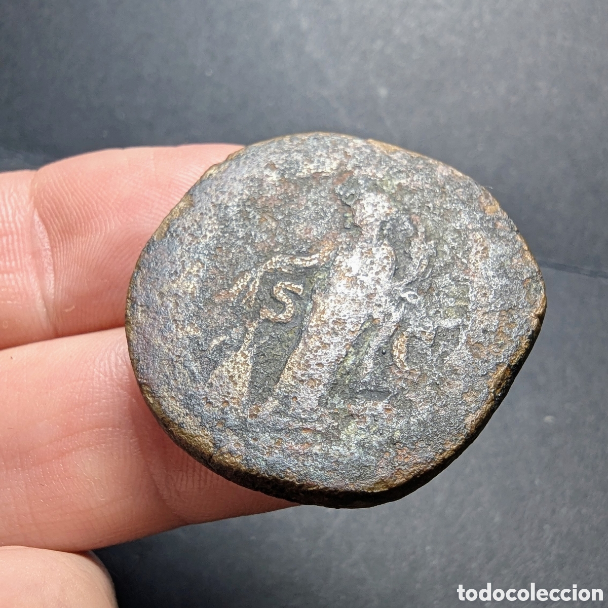 Monedas Imperio romano: Sestercio Alejandro Severo 231-235 d.C. &rdquo;Providentia&rdquo; - Foto 4