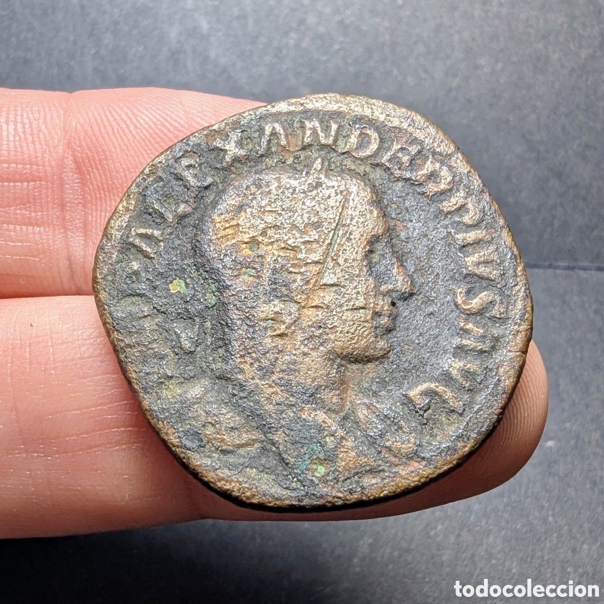 Monedas Imperio romano: Sestercio Alejandro Severo 231-235 d.C. &rdquo;Providentia&rdquo;