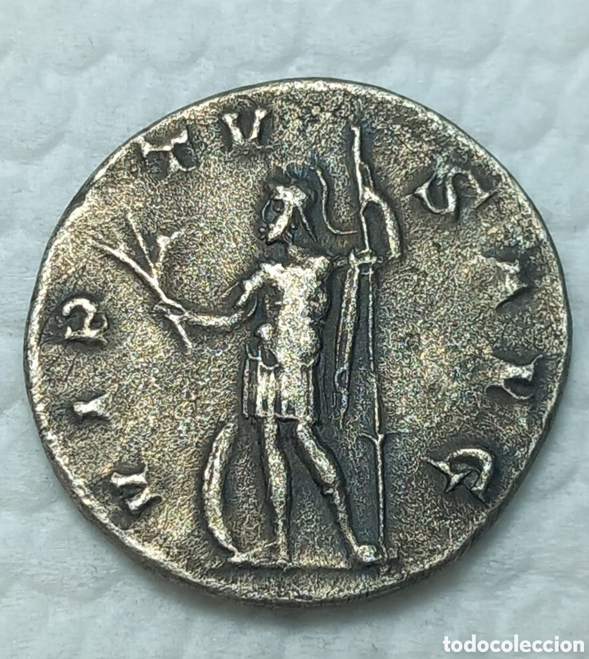 Monedas Imperio romano: Gordiano III, 238-244 d.C. Antoniniano de plata. 3,45 g, 19,71 mm. Roma.