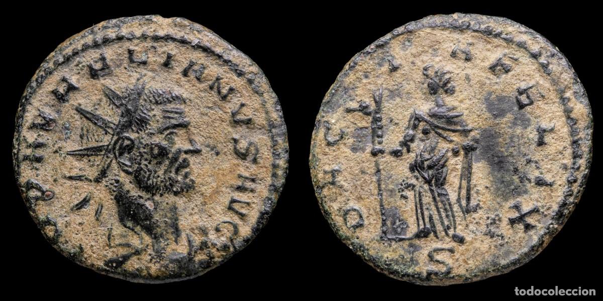 Monedas Imperio romano: Aurelian Antoninianus - DACIA FELIX, Mediolanum - 19 mm / 3,29 gr.