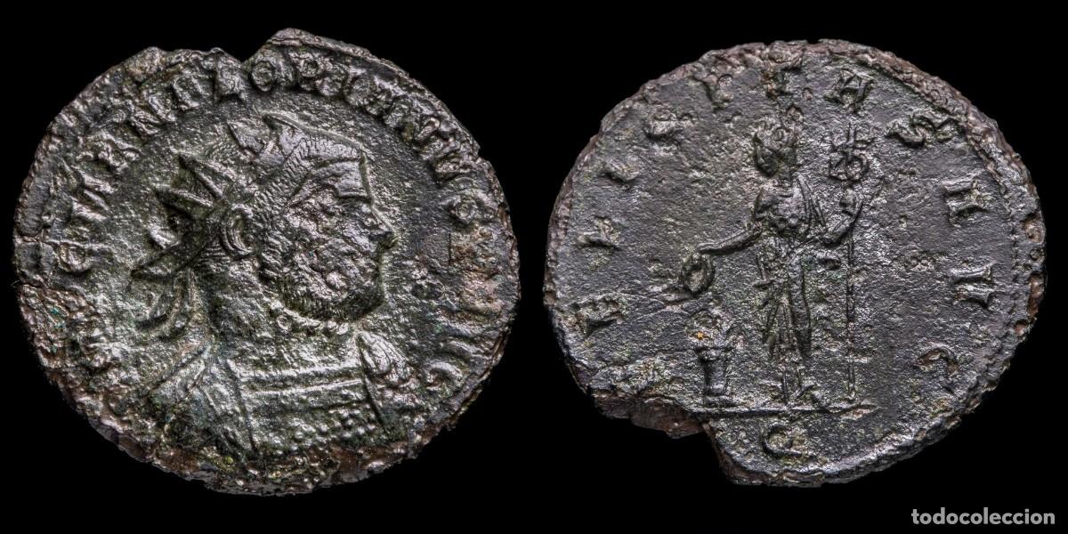 Monedas Imperio romano: Florian Antoninianus - FELICITAS AVG, Ticinum - 22 mm / 2,76 gr.
