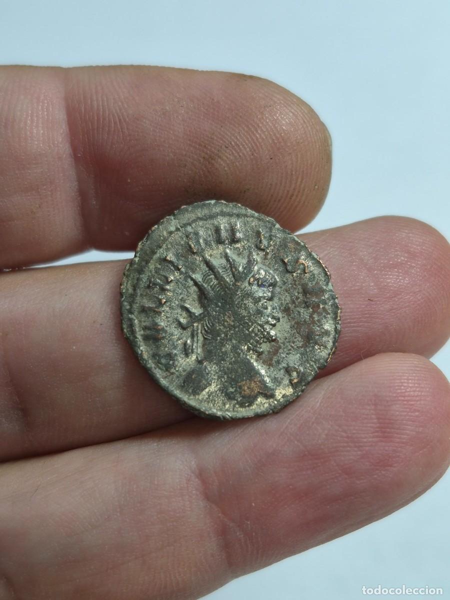Monedas Imperio romano: NT/ ANTONINIANO DE GALIENO CON PARTE DEL PLATEADO ORIGINAL 2,76 GRS (A1870)
