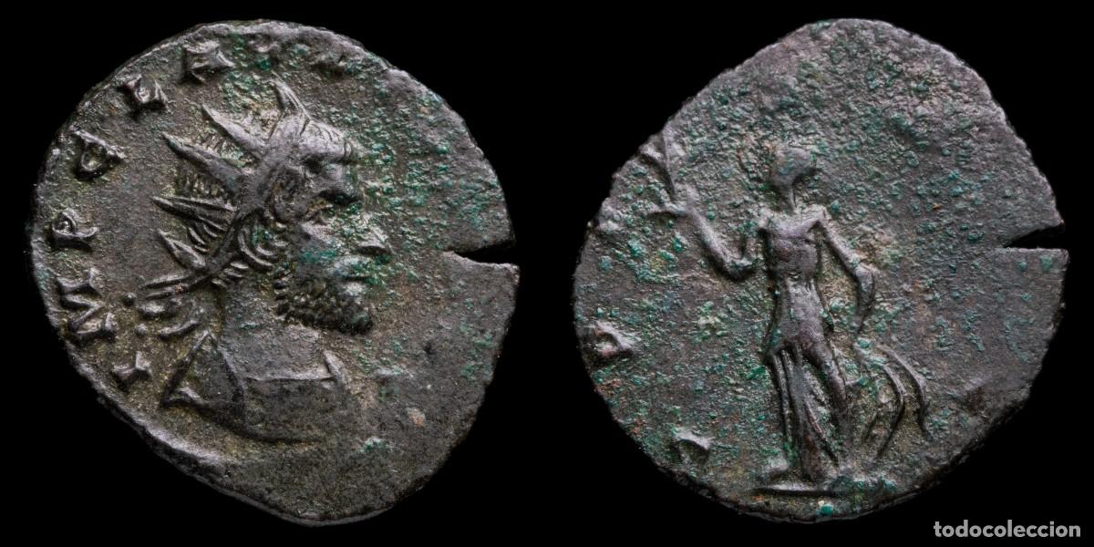 Monedas Imperio romano: Claudius II Antoninianus - SPES AVG, Siscia - 20 mm / 2,63 gr.