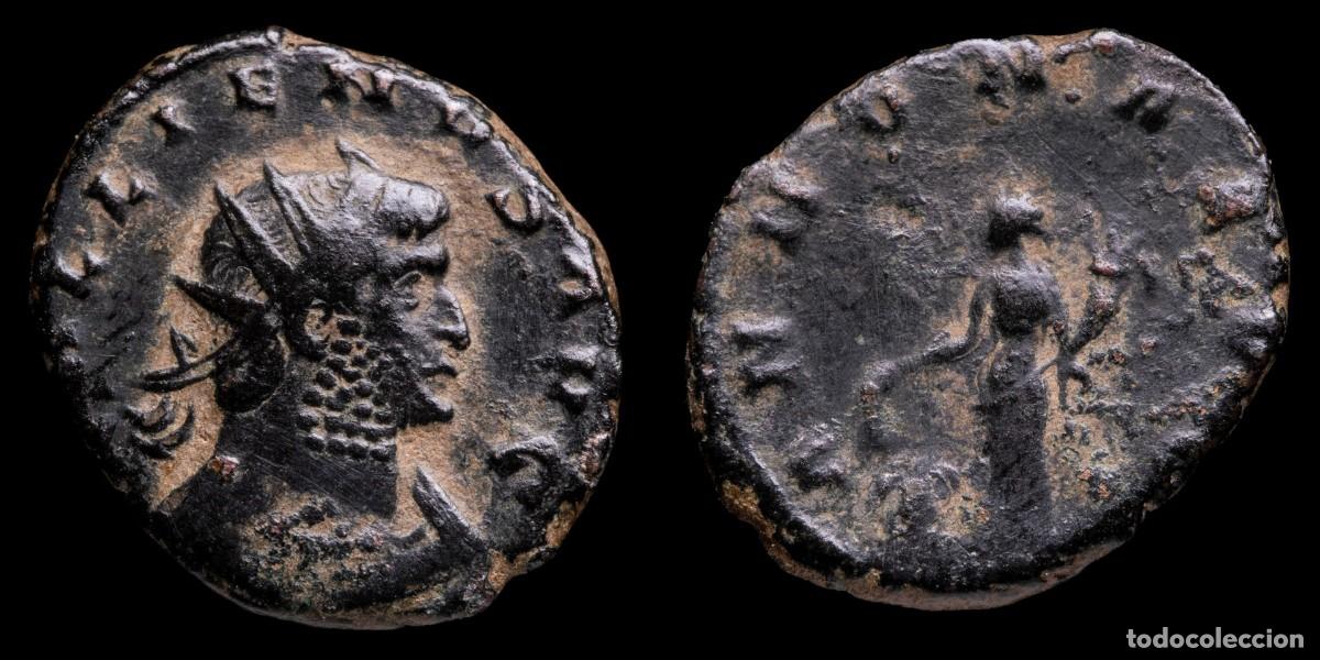 Monedas Imperio romano: Gallienus Antoninianus - ANNONA AVG, Rome - 20 mm / 3,45 gr.
