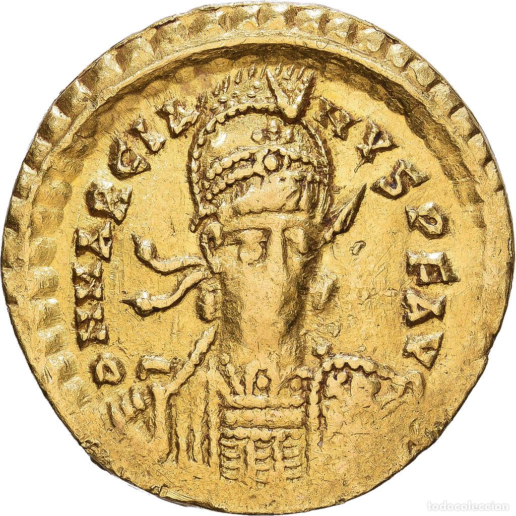 M&uuml;nzen R&ouml;misches Reich: [#1547607] Roman Empire, Marcian, Solidus, 450-457, Constantinople, Oro, BC+, RIC:510