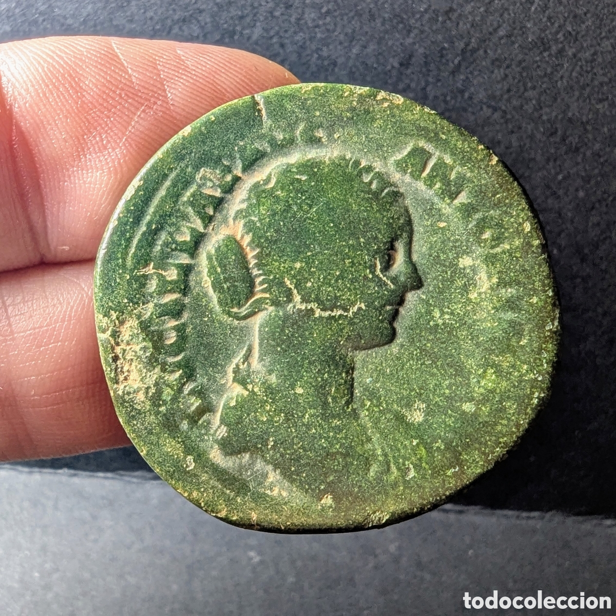 M&uuml;nzen R&ouml;misches Reich: Sestercio Lucila 164-169 d.C. &rdquo;Concordia&rdquo;