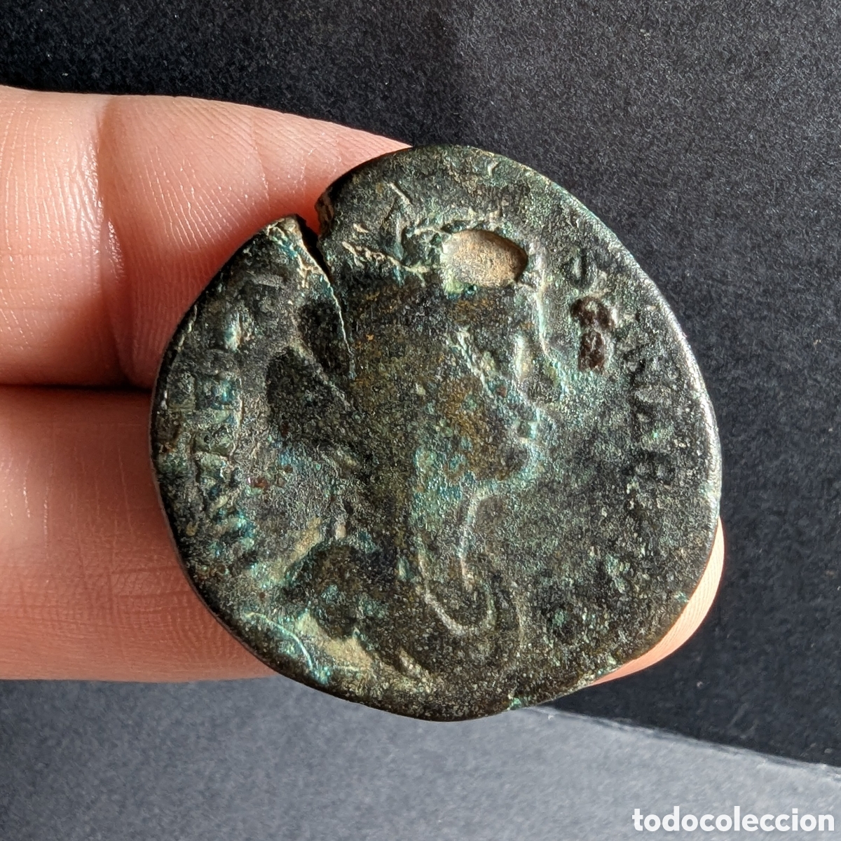 M&uuml;nzen R&ouml;misches Reich: Sestercio Faustina II La Menor 176-180 d.C &rdquo;Matri Castorvm&rdquo;