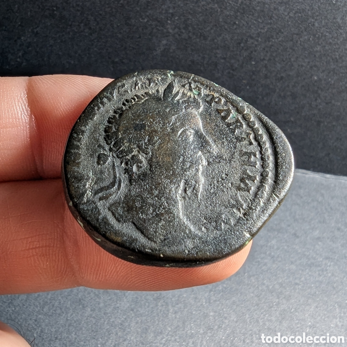 Monedas Imperio romano: Sestercio Marco Aurelio 168 d.C. - Foto 3