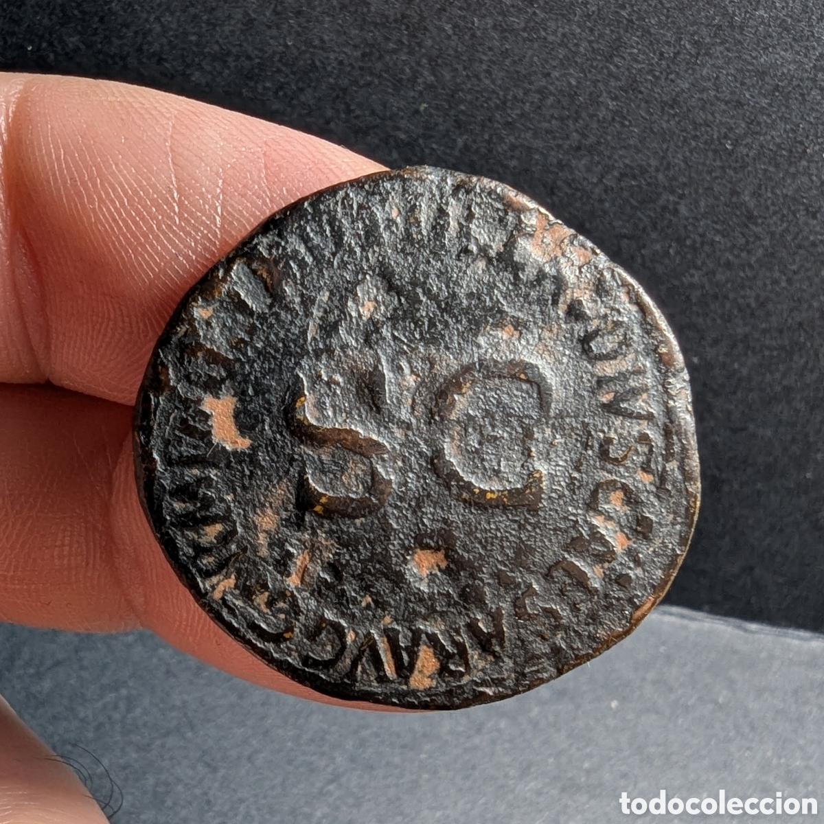 Monedas Imperio romano: As Germ&aacute;nico 42 d.C. ( Claudio I ) - Foto 2