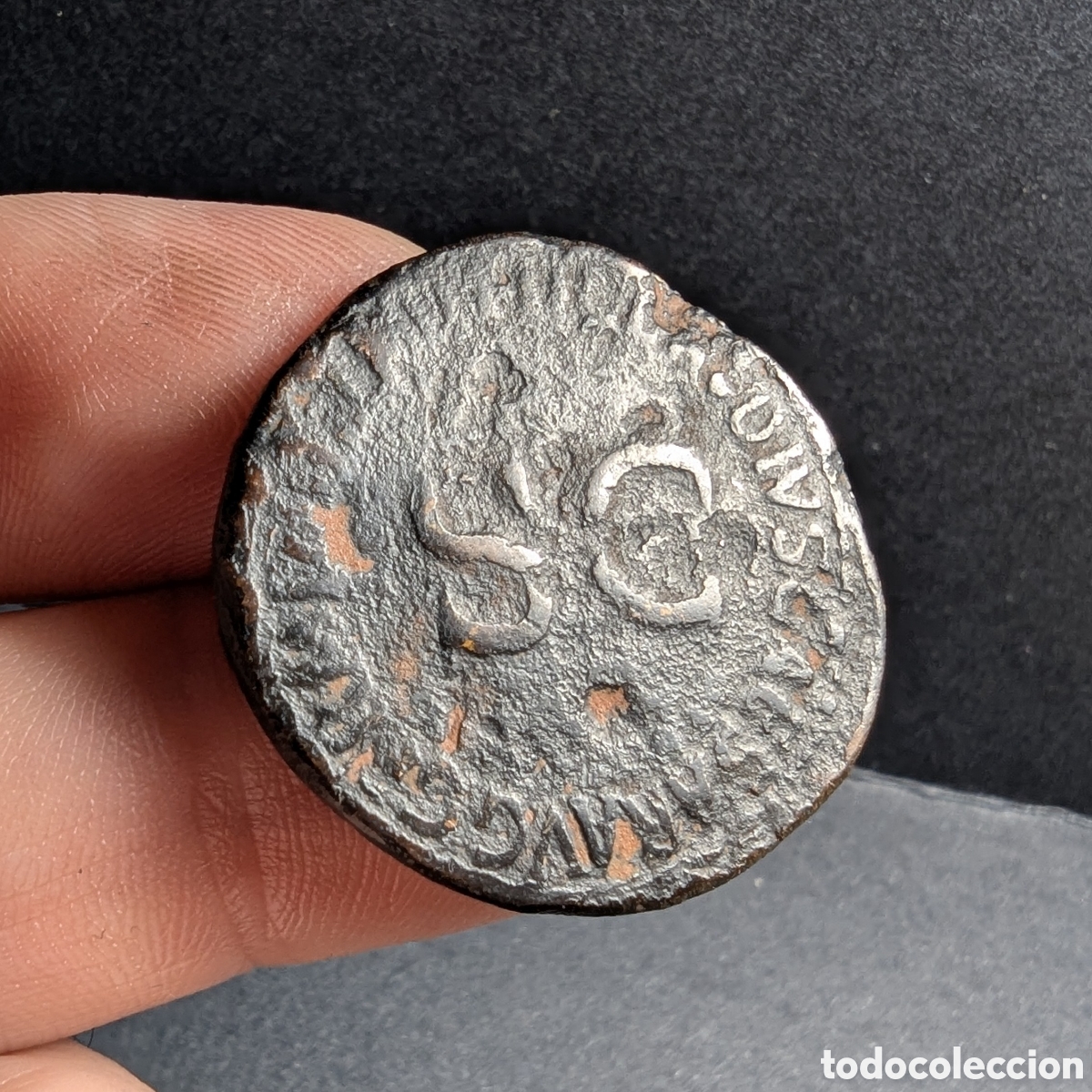 Monedas Imperio romano: As Germ&aacute;nico 42 d.C. ( Claudio I ) - Foto 4