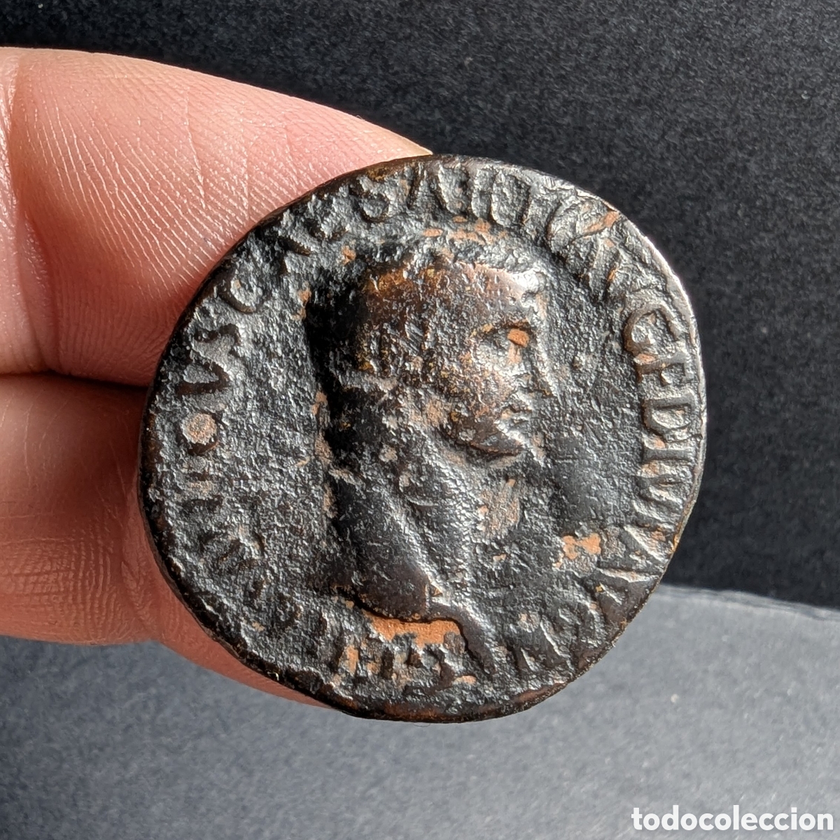 M&uuml;nzen R&ouml;misches Reich: As Germ&aacute;nico 42 d.C. ( Claudio I )