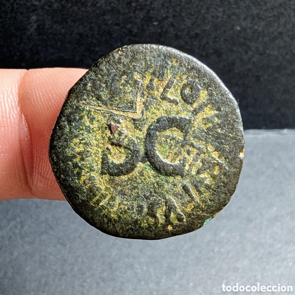 M&uuml;nzen R&ouml;misches Reich: As Augusto 15 a.C. &rdquo; C Plotius Rufus &rdquo;