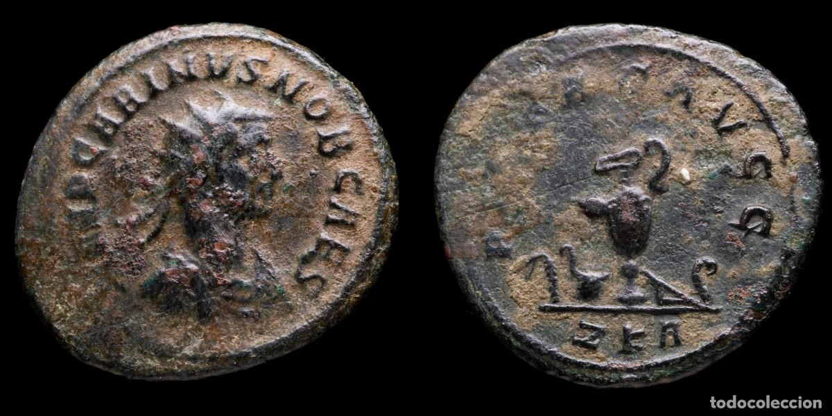 M&uuml;nzen R&ouml;misches Reich: Carinus Antoninianus - PIETAS AVGG, Rome - 22 mm / 3,67 gr.